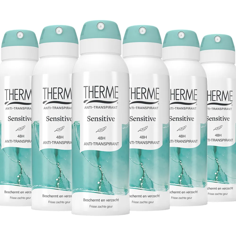 Deodorant<Therme 6x Anti-Transpirant Sensitive Spray 125 ml