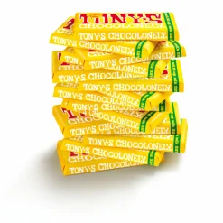 Chocolade<Tonys Chocolonely 15x Tony's Chocolonely Melk Noga 180 gr