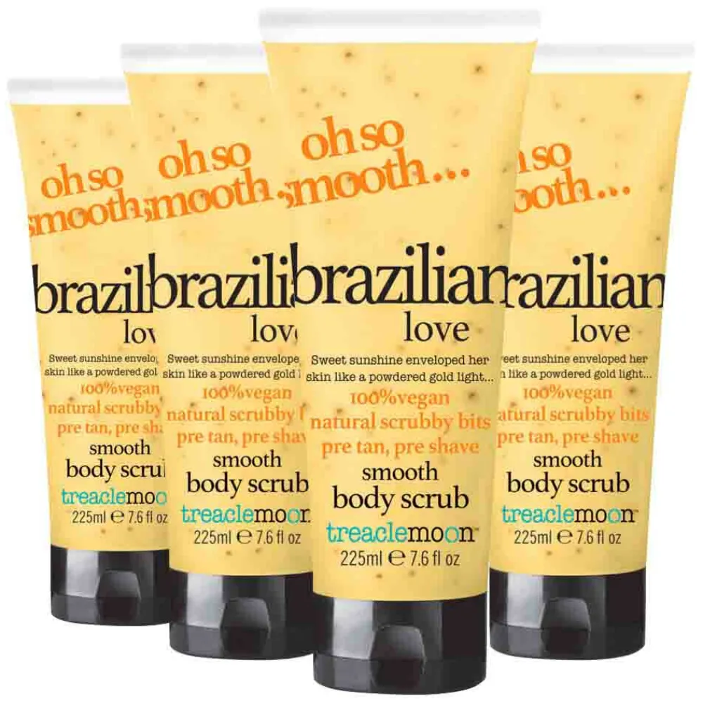 Clearance 4x Brazilian Love Bodyscrub 225 ml Bad & Douche