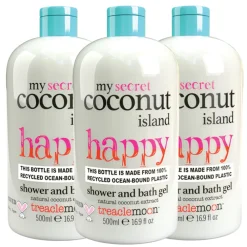 Bad & Douche<Treaclemoon 3x My Coconut Island Bad en Douchegel 500 ml