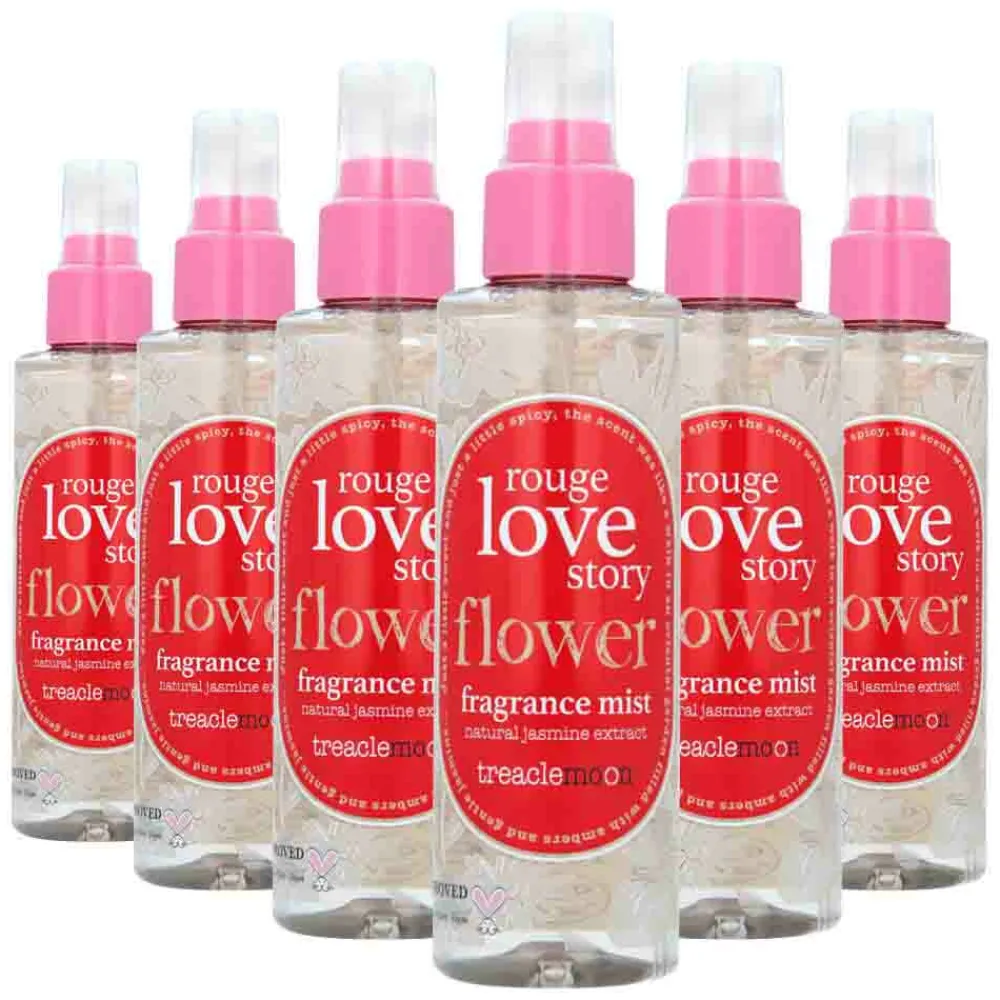 Voor Haar<Treaclemoon 6x Rouge Love Story Body Mist 150 ml