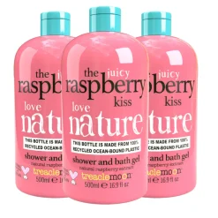Sale 3x The Raspberry Kiss Bad en Douchegel 500 ml Bad & Douche