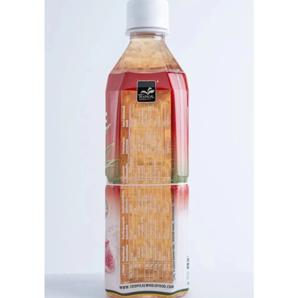 5x Aloe Vera Drink Granaatappel 500 ml^Tropical Hot