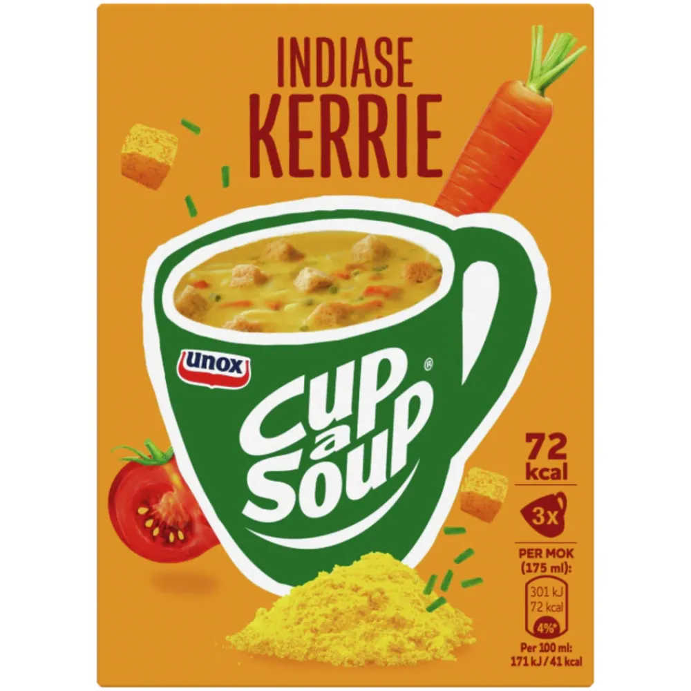 Online 6x Cup-a-Soup Indiase Kerrie 3 x 175 ml Soepen & Sauzen