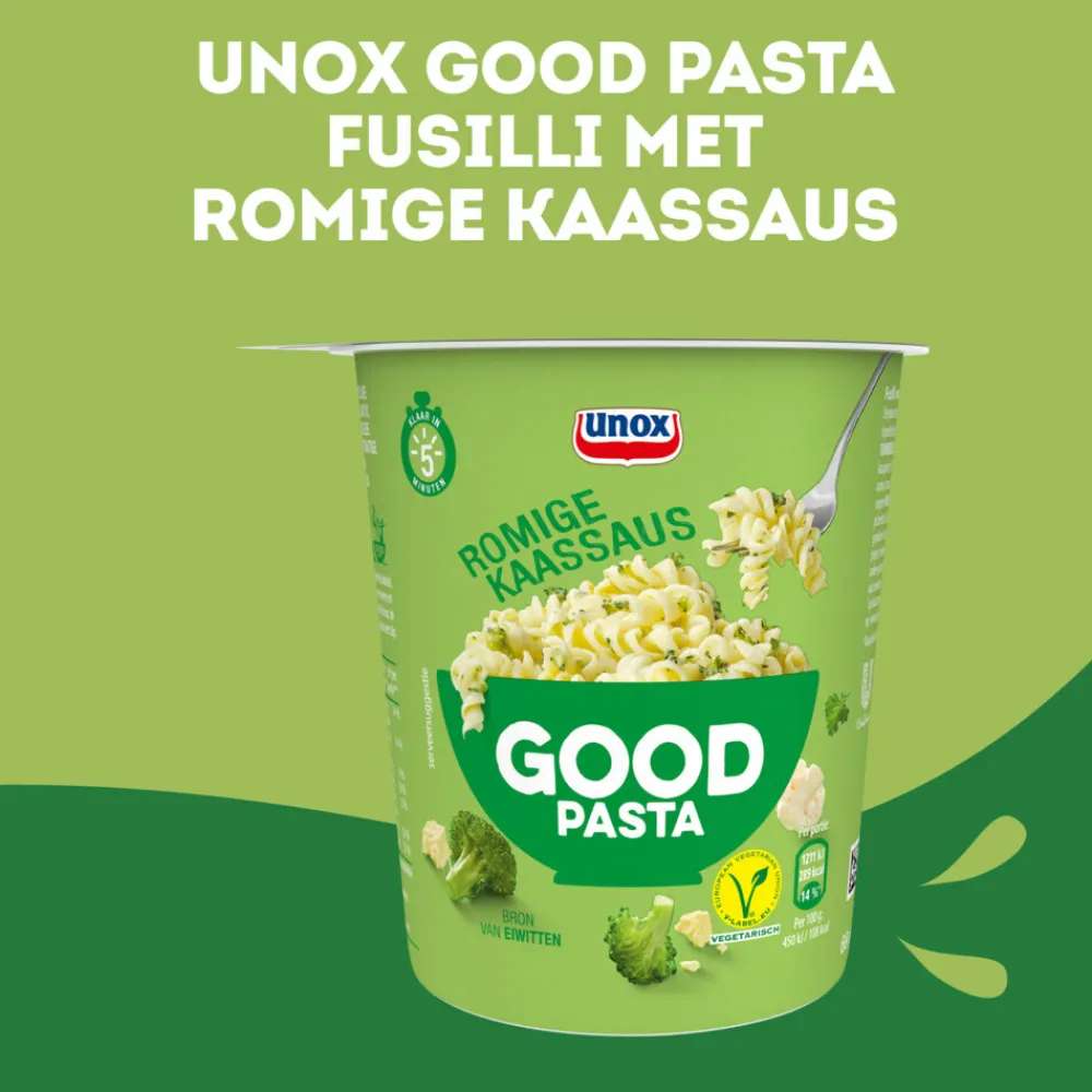6x Good Pasta Romige Kaassaus 69 gr^Unox Outlet