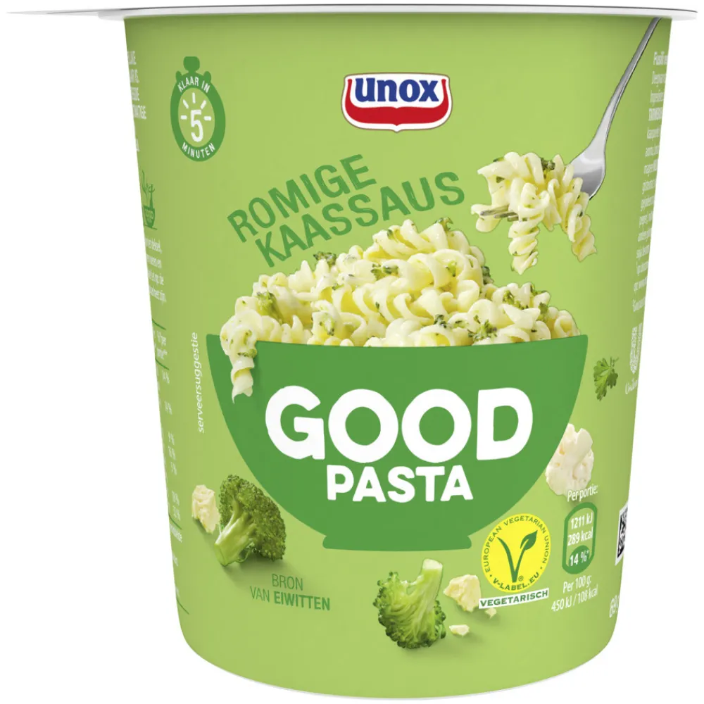 Pasta, Rijst & Wraps<Unox 8x Good Pasta Romige Kaassaus 69 gr