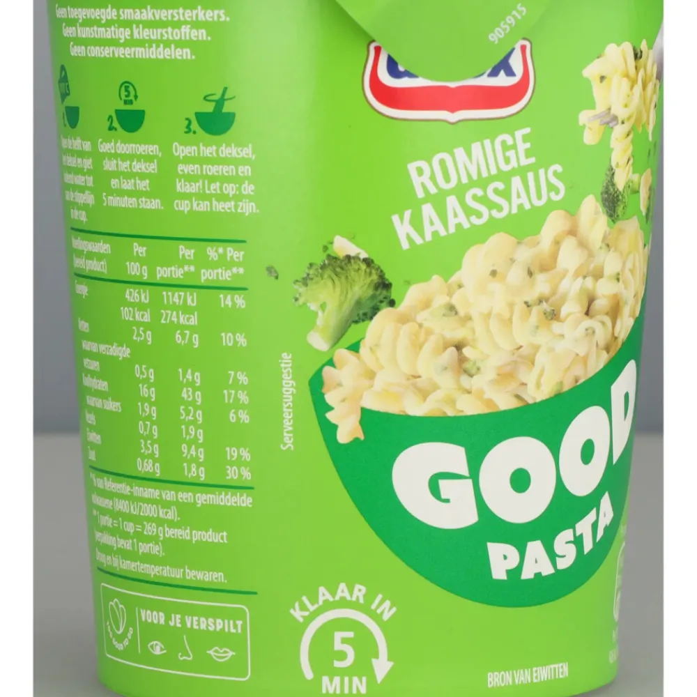 Pasta, Rijst & Wraps<Unox 8x Good Pasta Romige Kaassaus 69 gr