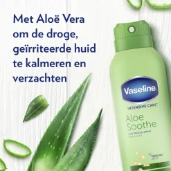 6x Bodylotion Spray Aloe Soothe 190 ml^Vaseline Outlet