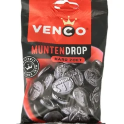 Snoep<Venco 6x Muntendrop Hard Zoet 120 gr