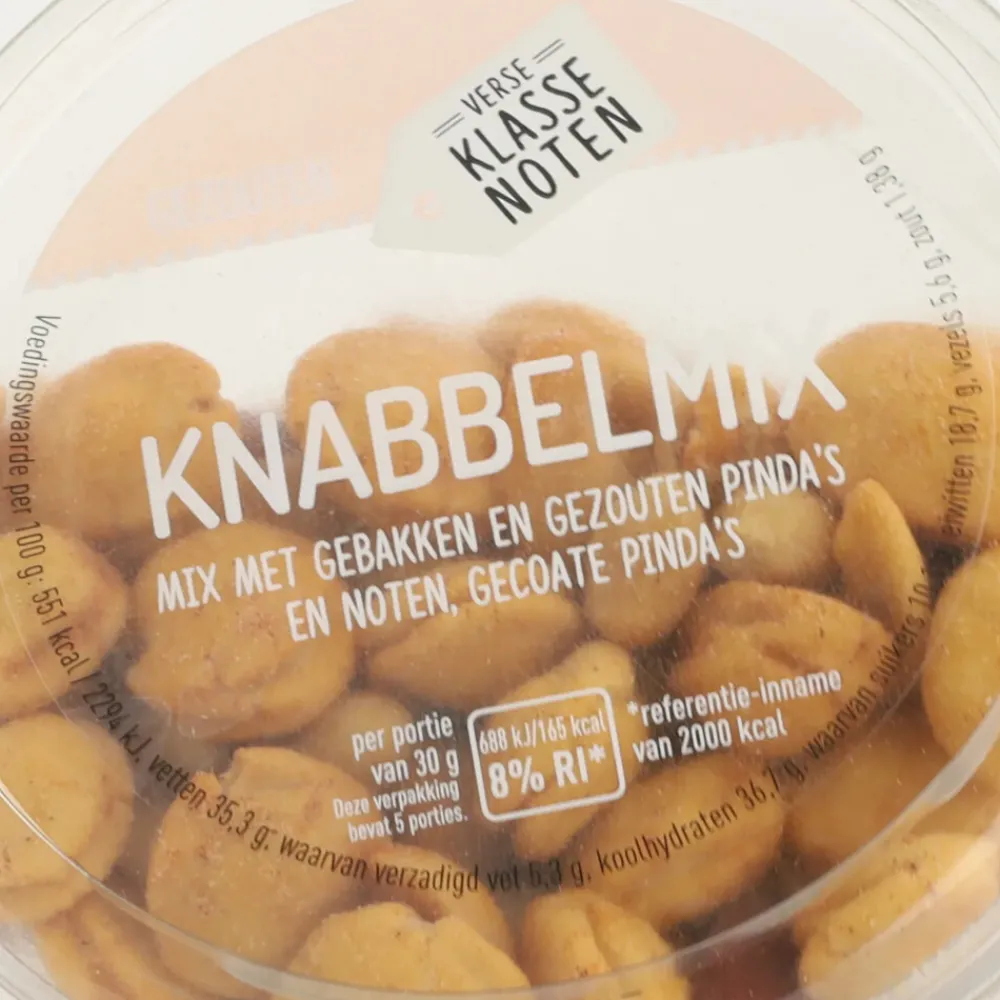 Clearance 6x Knabbelmix 150 gr Noten