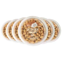 6x Pinda's XXL Ongezouten 210 gr^Verse Klassenoten Outlet