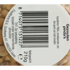 6x Pinda's XXL Gezouten 210 gr^Verse Klassenoten New