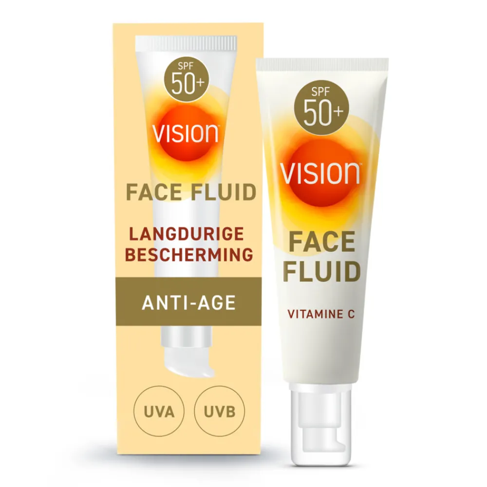 Zonbescherming<Vision 2x Zonnebrand Face Fluid SPF 50+ 50 ml