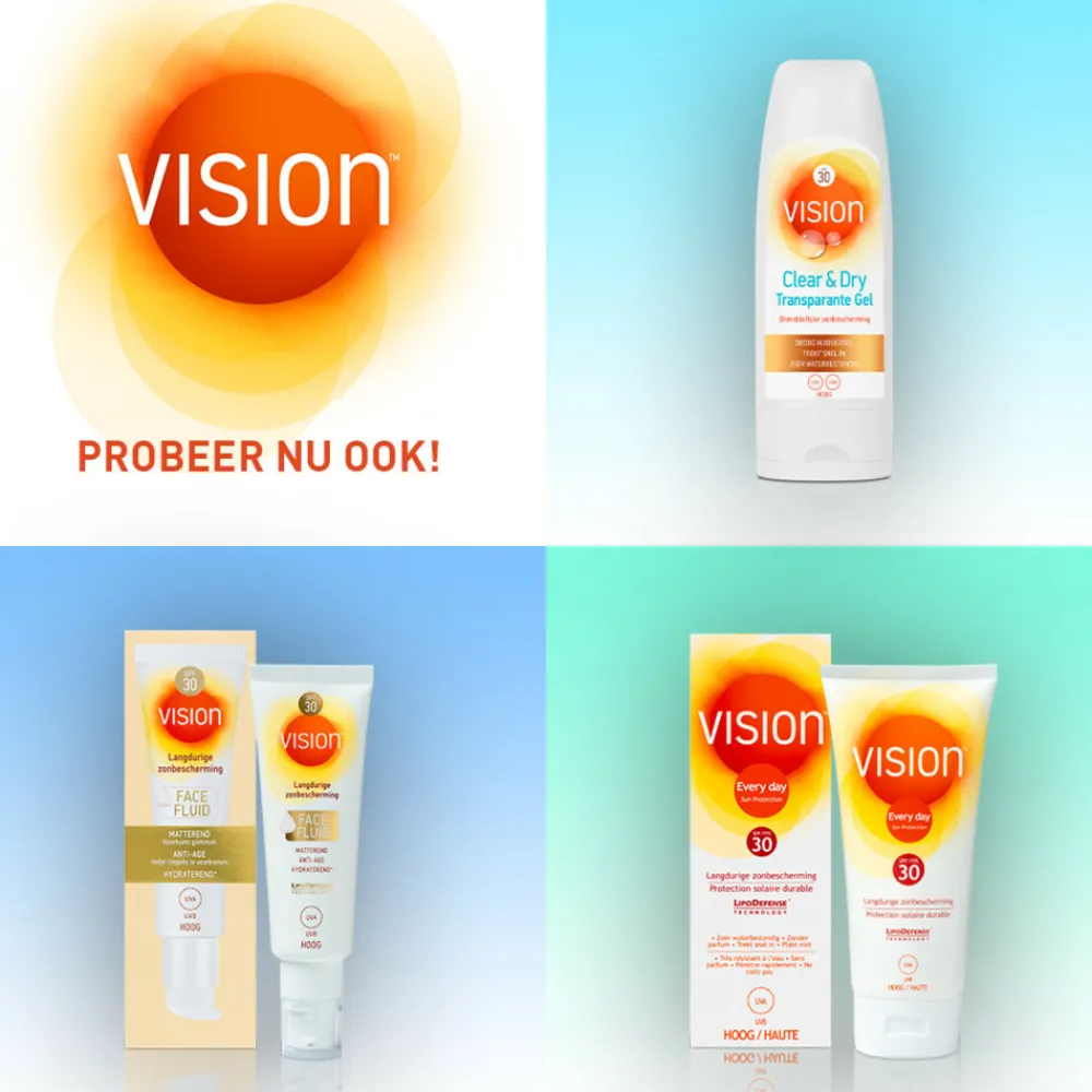 2x Zonnebrand Natural Bronze SPF 30 185 ml^Vision Best