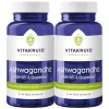 Discount 2x Ashwagandha Ksm 60 vegacapsules Rustgevend & Slapen