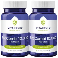 2x B12 Combi 10.000 60 tabletten^Vitakruid New