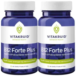 Vitaminen<Vitakruid 2x B12 Forte Plus 60 tabletten