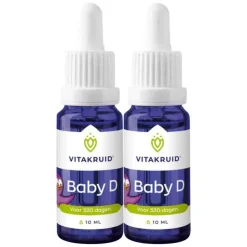 Vitaminen & Supplementen|Vitaminen<Vitakruid 2x Baby Vitamine D 10 ml