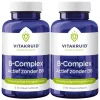 New 2x B-Complex Actief Zonder B6 90 vegacapsules Vitaminen