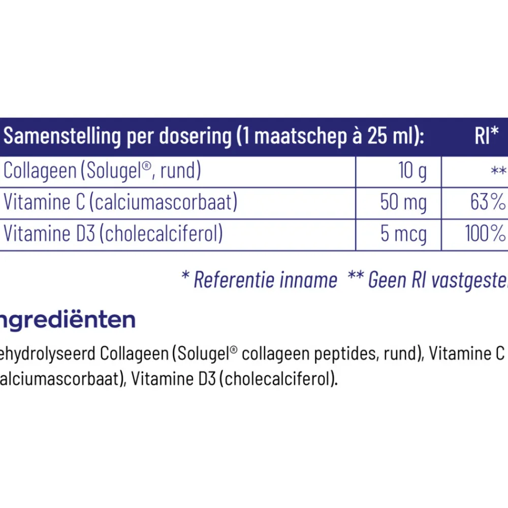 Discount 2x Collageen Solugel Poeder 250 gr Voor Vrouw Of Man