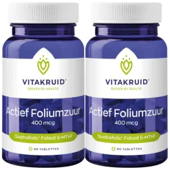 Best 2x Foliumzuur 400 Mcg 90 tabletten Vitaminen
