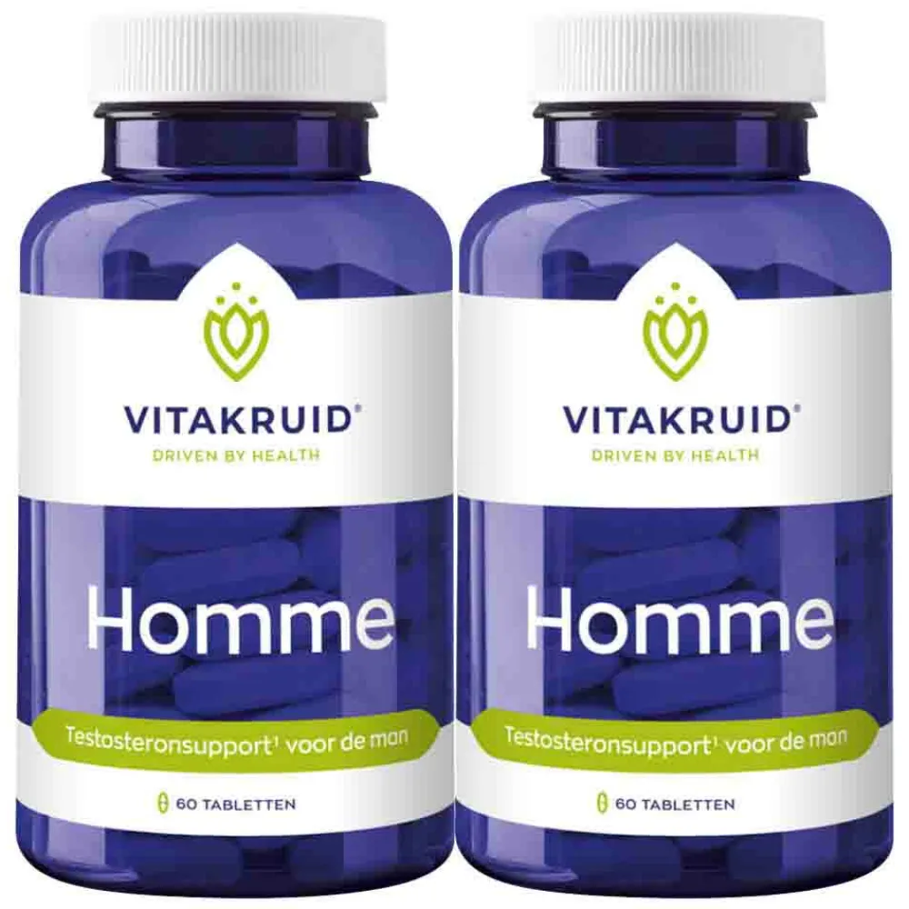2x Homme 60 tabletten^Vitakruid Clearance