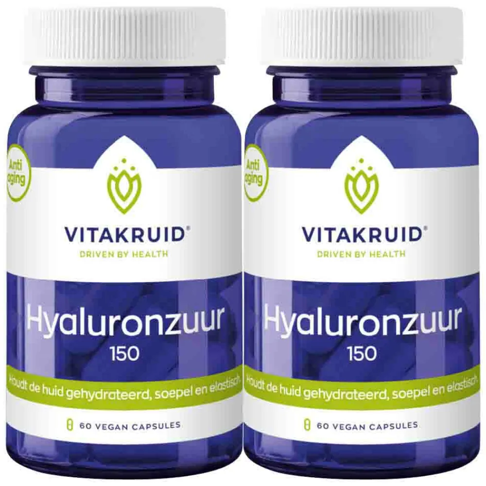 2x Hyaluronzuur 150 60 vegacapsules^Vitakruid Outlet