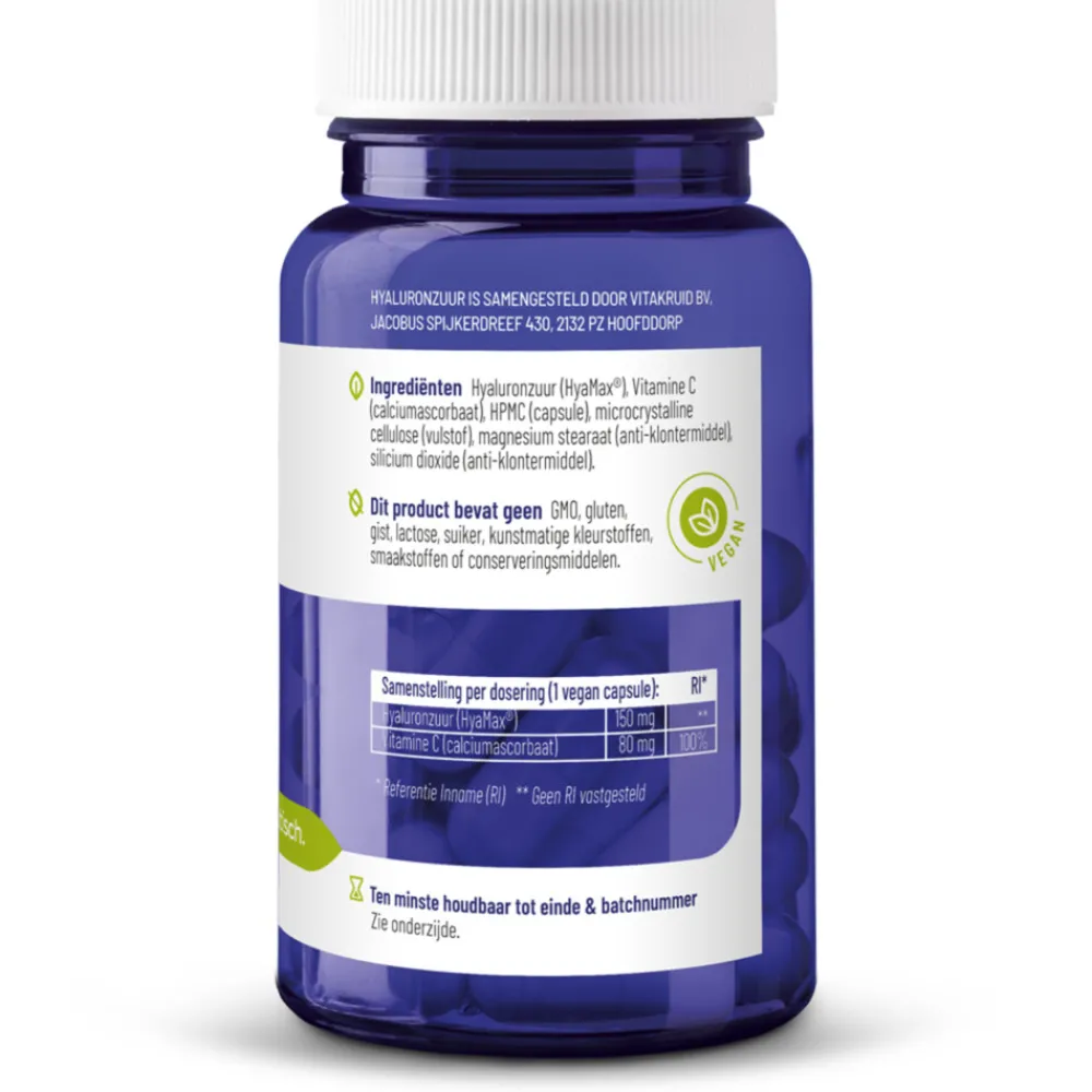 2x Hyaluronzuur 150 60 vegacapsules^Vitakruid Outlet