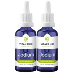 Mineralen<Vitakruid 2x Jodium druppels 75 mcg 30 ml