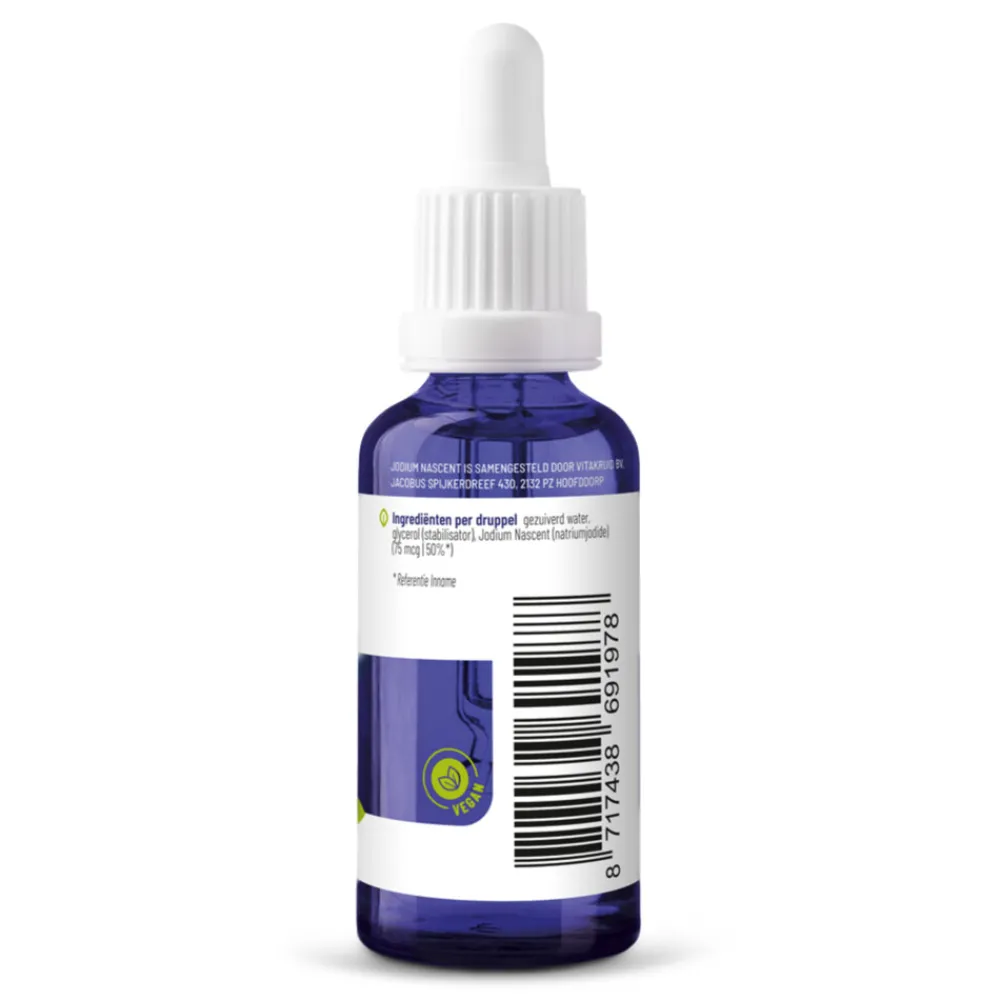 Mineralen<Vitakruid 2x Jodium druppels 75 mcg 30 ml