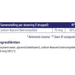 Mineralen<Vitakruid 2x Jodium druppels 75 mcg 30 ml