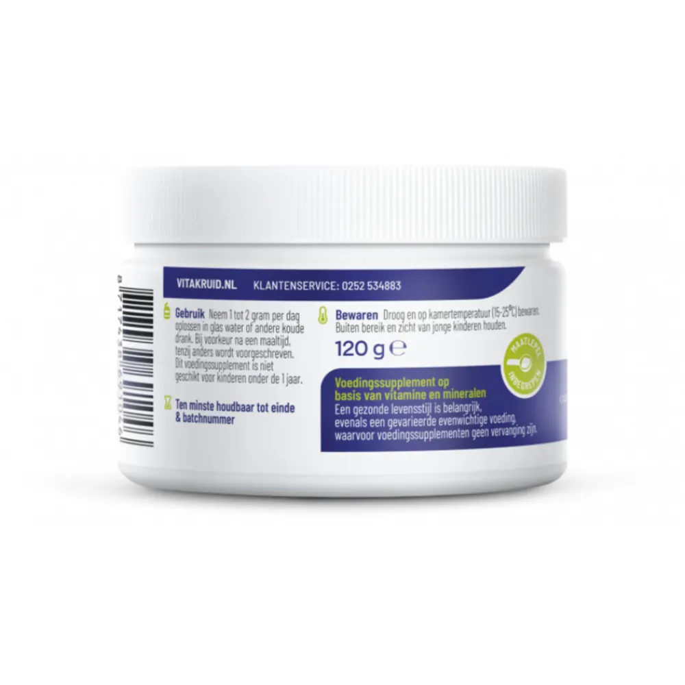 Online 2x Magnesium Malaat 120 gr Mineralen