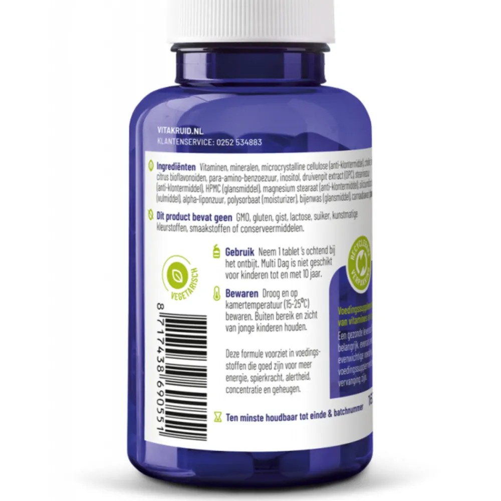 New 2x Multi Dag 90 tabletten Multi Vitaminen En Mineralen