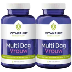 Clearance 2x Multi Dag Vrouw 90 tabletten Vitaminen Vrouw