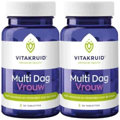 Vitaminen Vrouw<Vitakruid 2x Multi Dag Vrouw 30 tabletten