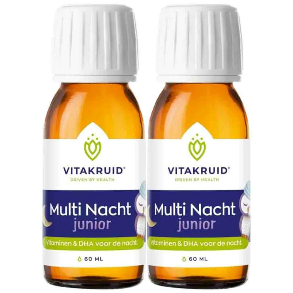 2x Multi Nacht Junior 60 ml Vitaminen Kind