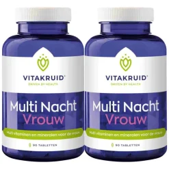 Vitaminen Vrouw<Vitakruid 2x Multi Nacht Vrouw 90 tabletten