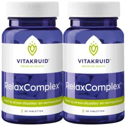 Rustgevend & Slapen<Vitakruid 2x Relaxcomplex 30 tabletten