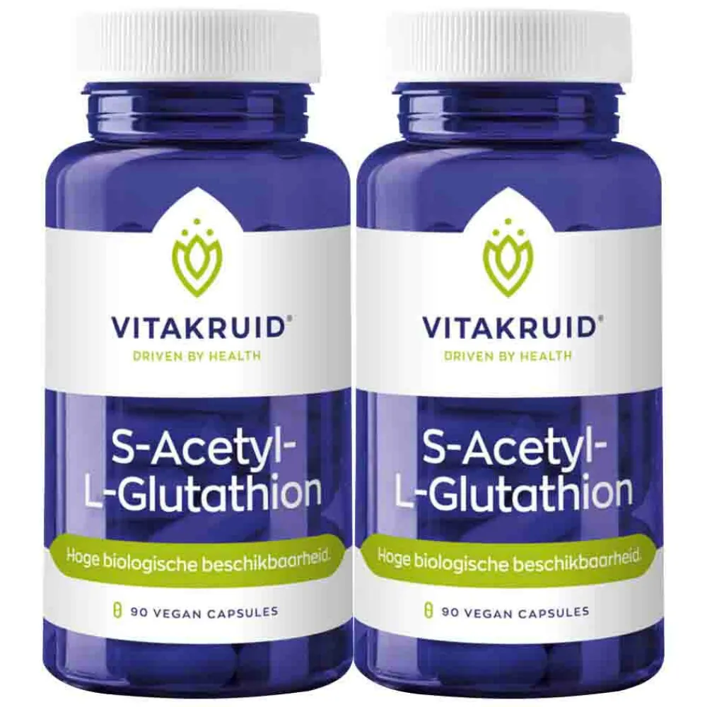 Speciale Bestanddelen<Vitakruid 2x S-Acetyl-L-Glutathion 90 vegacapsules