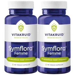 Discount 2x Symflora Femme 90 vegacapsules Speciale Bestanddelen