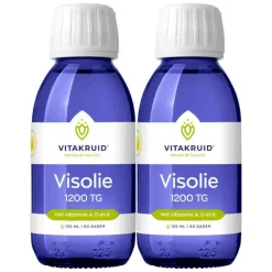 Speciale Bestanddelen<Vitakruid 2x Visolie 1200 TG VIT A D E 125 ML