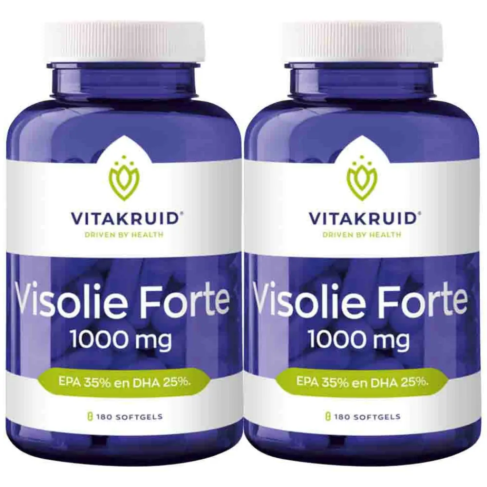 2x Visolie Forte 180 softgels^Vitakruid New