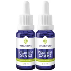 Hot 2x Vitamine D3&K2 10 ml Vitaminen
