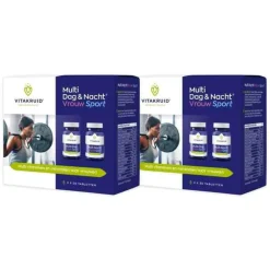 Clearance 2x Vrouw Sport Multi Dag Nacht 60 tabletten Vitaminen Vrouw
