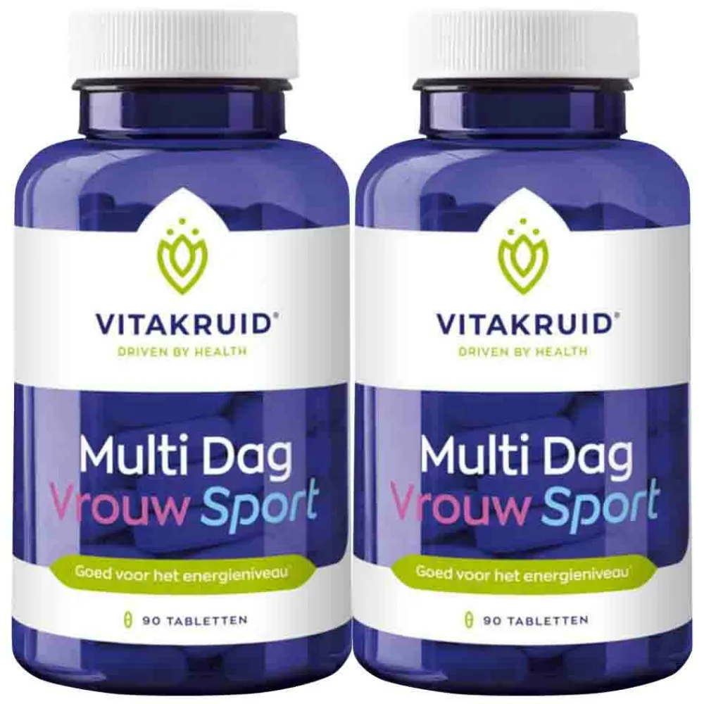 2x Vrouw Sport Multi Dag 90 tabletten^Vitakruid Sale