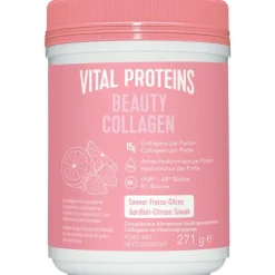 3x Beauty Collageen Aardbei en Citroen 271 gr^Vital Proteins New