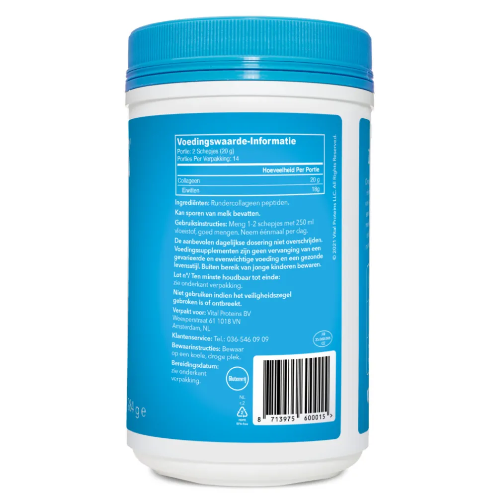 3x Collageen Peptiden 284 gr^Vital Proteins Clearance