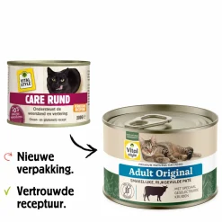 Best 6x Kattenvoer Blik Care Rund 200 gr Kattenvoer