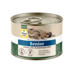 6x Kattenvoer Blik Senior 200 gr^Vitalstyle Outlet