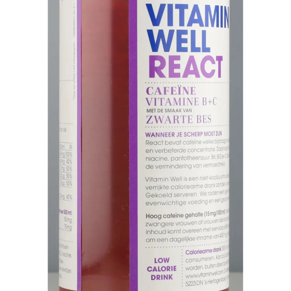 12x Vitamine Water Focus 500 ml^Vitamin Well Online